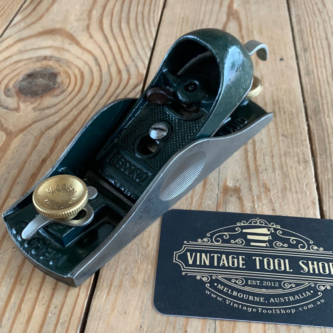 SOLD D981 Vintage RECORD England No.09 1/2 Block PLANE