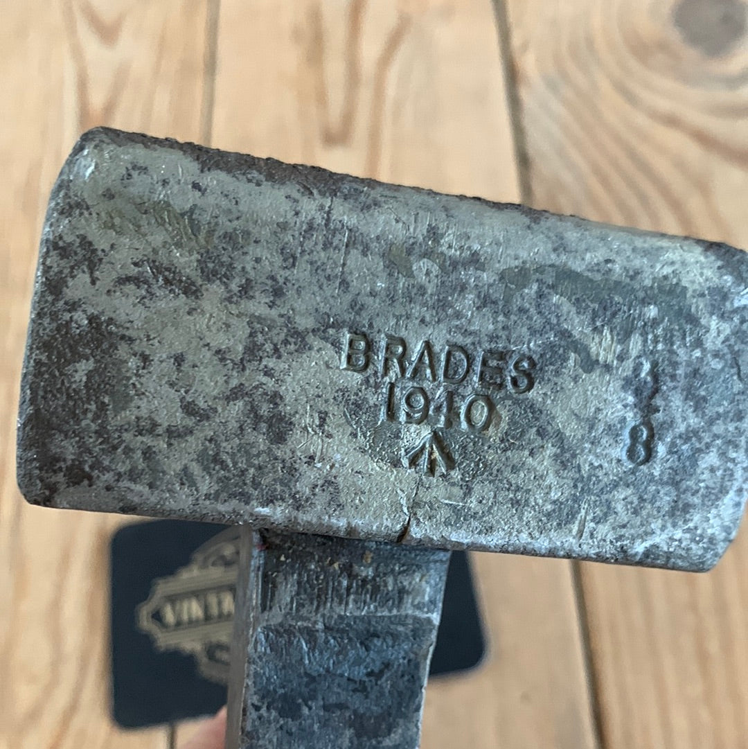 D178 Vintage 1940 BRADES England HARDY anvil METALWORKING tool