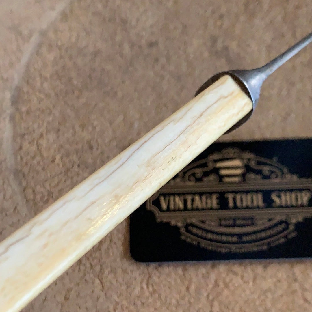 SOLD Vintage Wade WINGFIELD & ROWBOTHAM Sheffield Genuine ivory handle KNIFE T4346