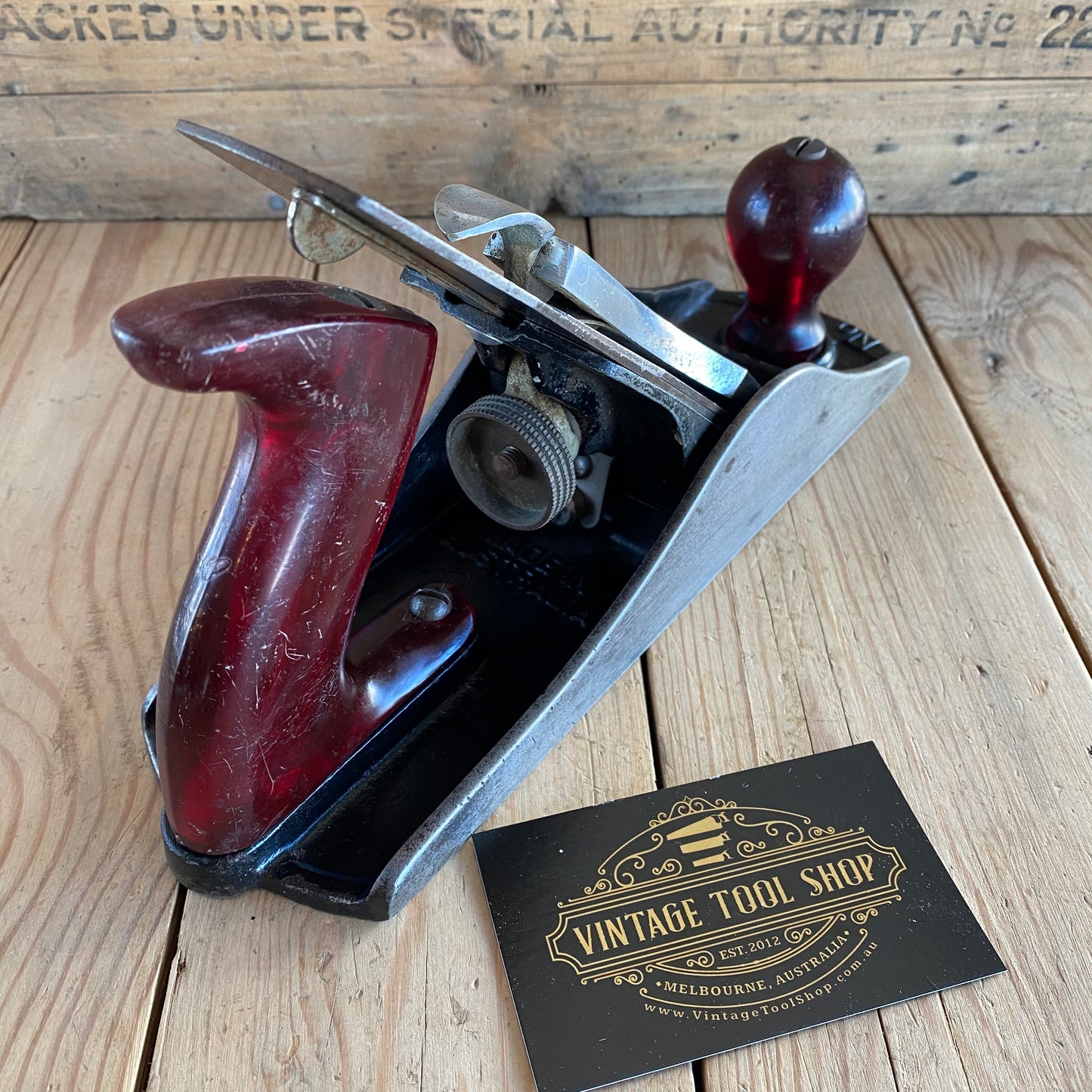 SOLD SCARCE! Vintage Australian TURNER No.4 1/2 smoothing PLANE T7318