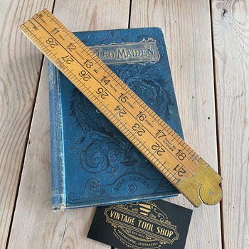 SOLD Vintage RABONE England boxwood RULER T7204