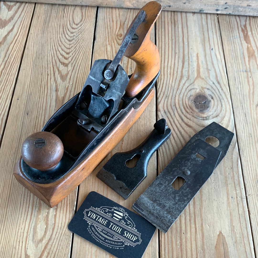 SOLD P95 Antique early STANLEY Rule & Level No.35 transitional plane