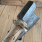 D506 Antique French CLOG MAKERS side AXE with bulbous handle