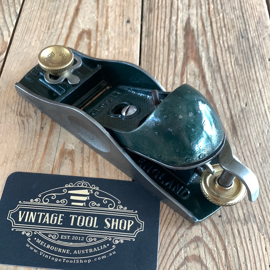 SOLD D981 Vintage RECORD England No.09 1/2 Block PLANE