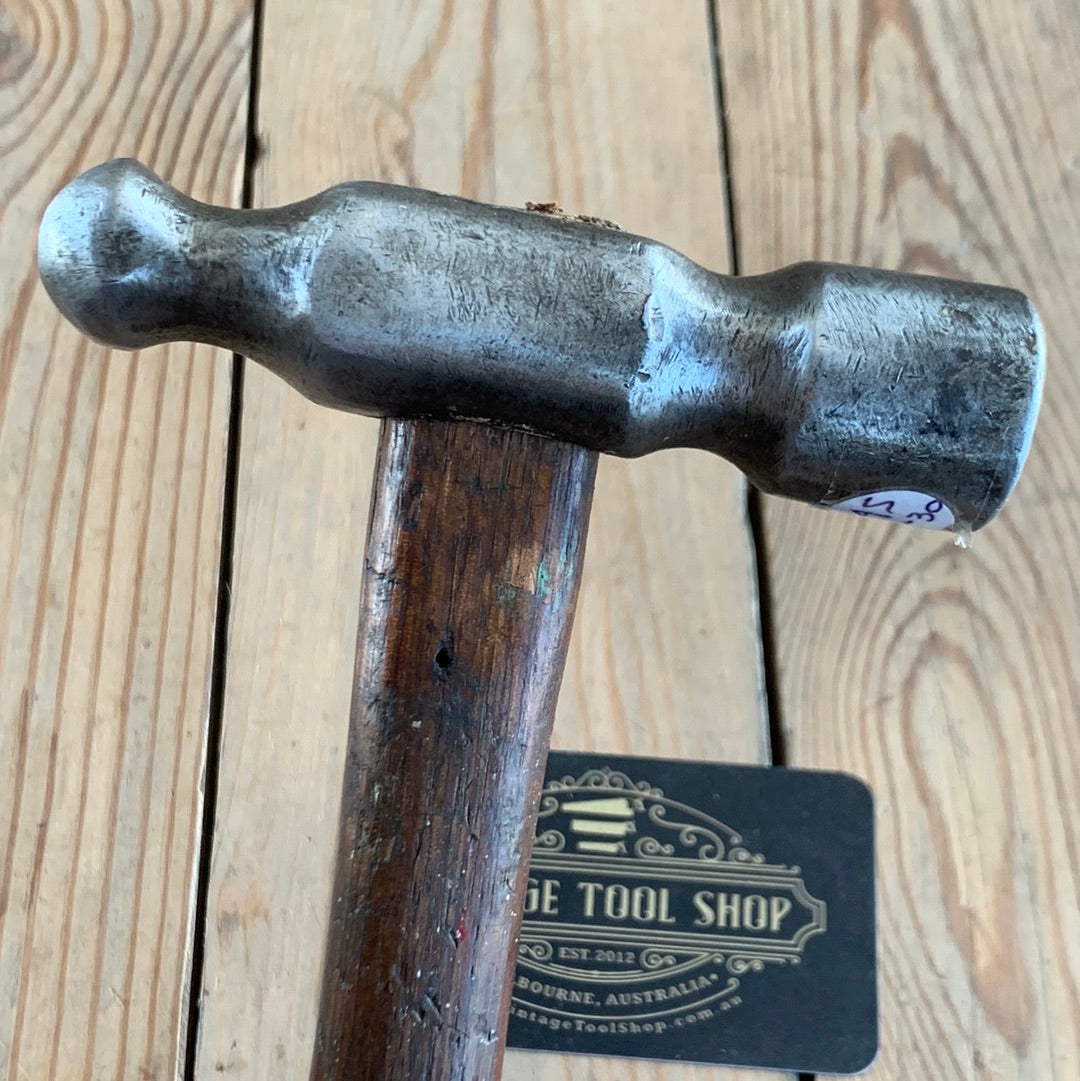 SOLD T9909 Vintage WORKSHOP MADE BALL peen HAMMER