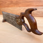 SOLD Vintage HENRY DISSTON & SONS H4 backsaw S172