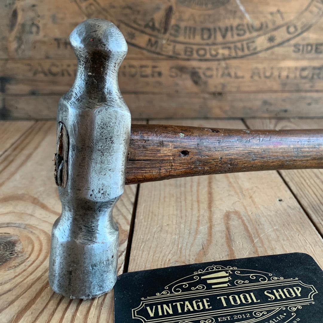 SOLD T9909 Vintage WORKSHOP MADE BALL peen HAMMER