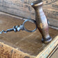 SOLD Antique Edward WOLVERSON style Holborn ring direct pull BOTTLE OPENER CORKSCREW T7537