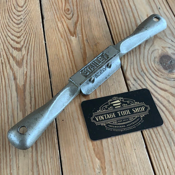 SOLD i139 Vintage nickel plated STANLEY No.75 RAZOR EDGE SHAVE spokeshave