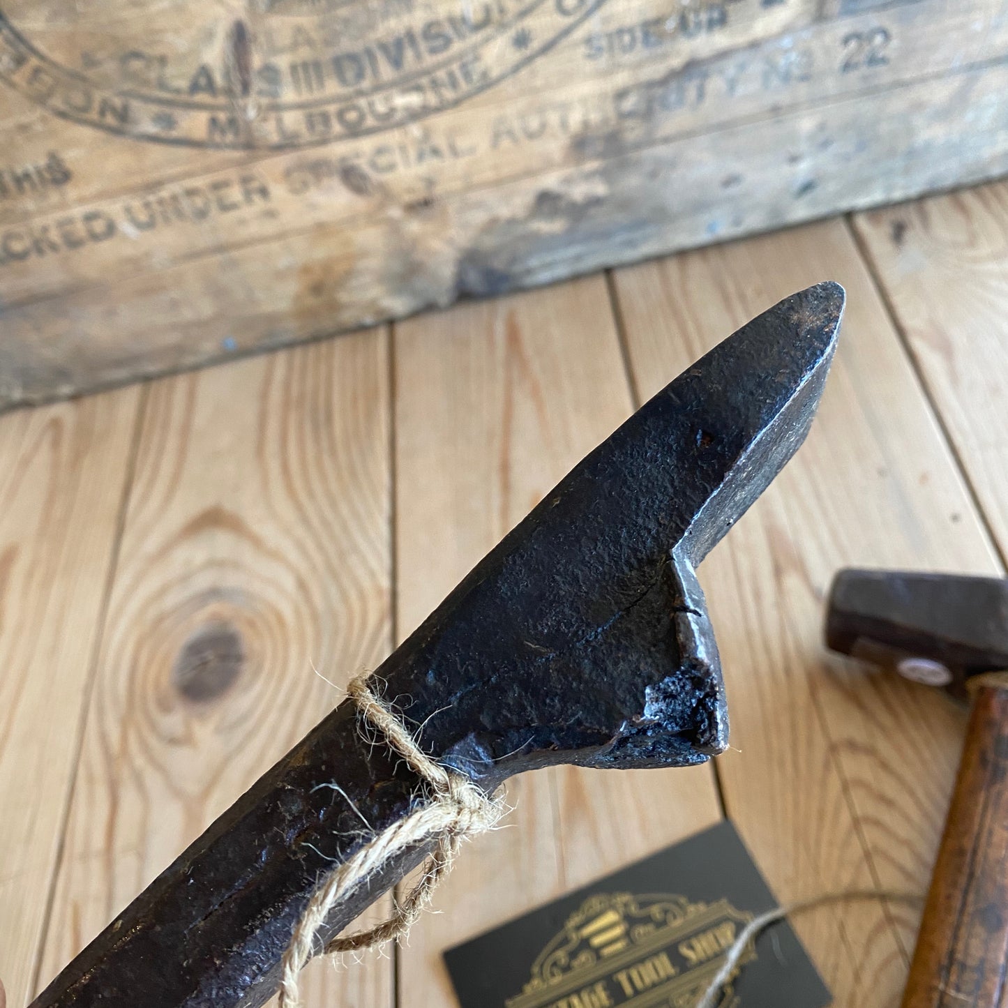 Y881 Antique French DENGLE Stock & Hammer