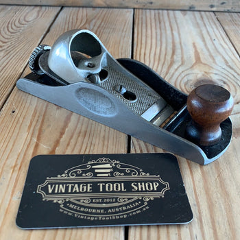 SOLD i8 Vintage STANLEY USA No.63 Low Angle Sweetheart era BLOCK PLANE