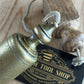 SOLD Antique FRENCH masons brass PLUMB BOB T6115