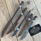 Vintage COLD CHISELS, stonemasons chisels, plugging chisels & BOLSTERS