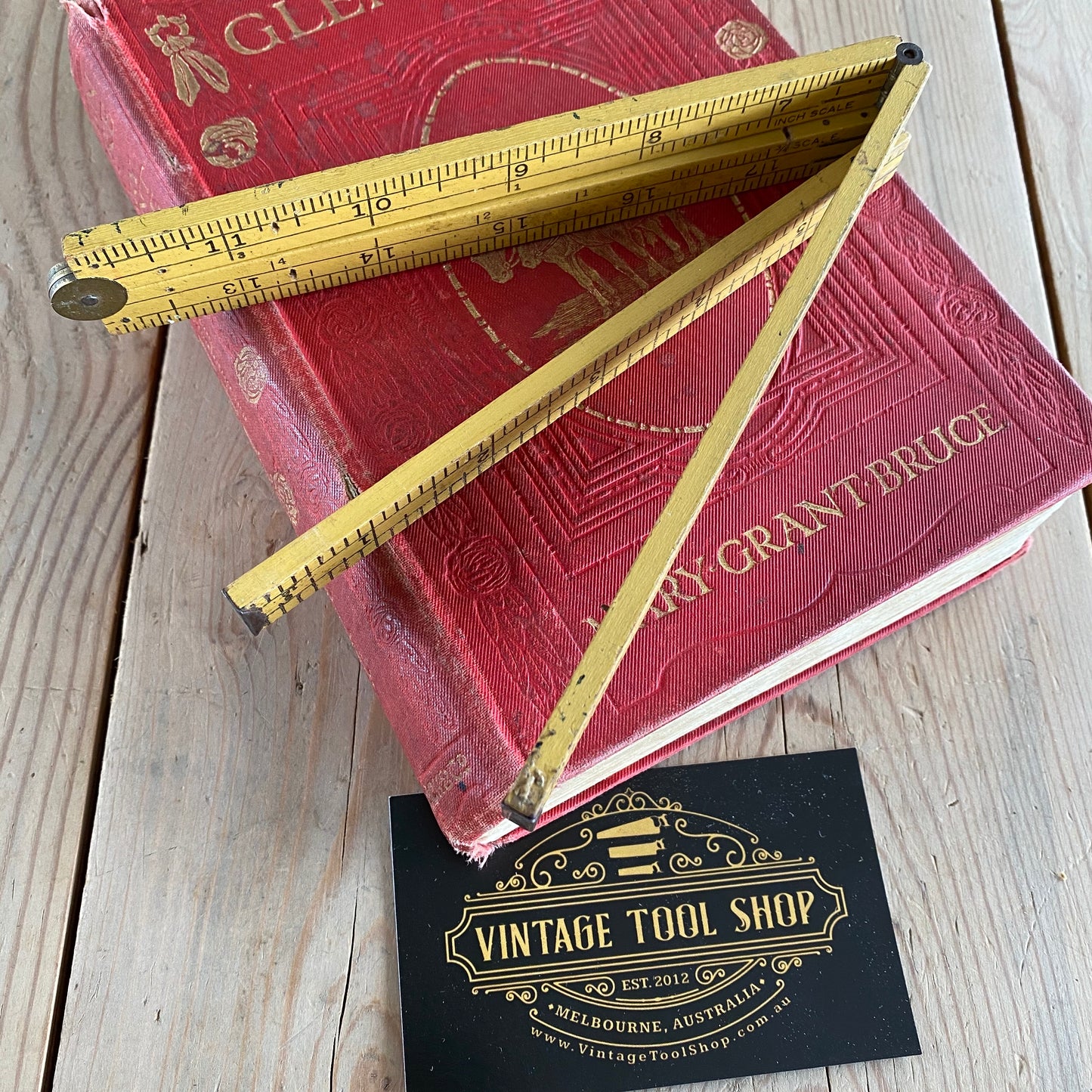 SOLD Vintage STANLEY small 2ft No:163 RULER T4310