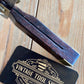 SOLD Vintage STANLEY Rule & Level Co. USA patent 1904 Rosewood & brass BEVEL G57