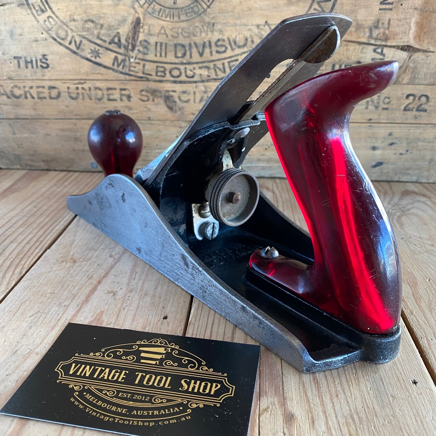 SOLD SCARCE! Vintage Australian TURNER No.4 1/2 smoothing PLANE T7318