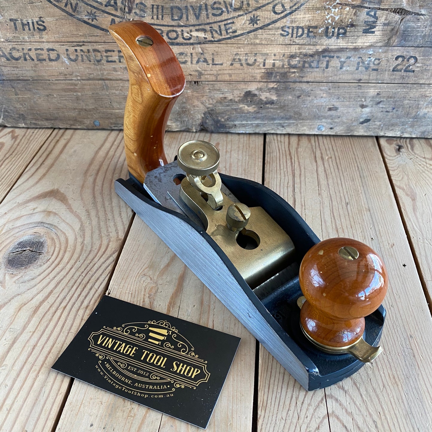 SOLD LIE NIELSEN No.164 Low Angle Smoothing Plane T6918