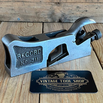 SOLD Vintage RECORD No.311 Shoulder / Chisel PLANE T8638