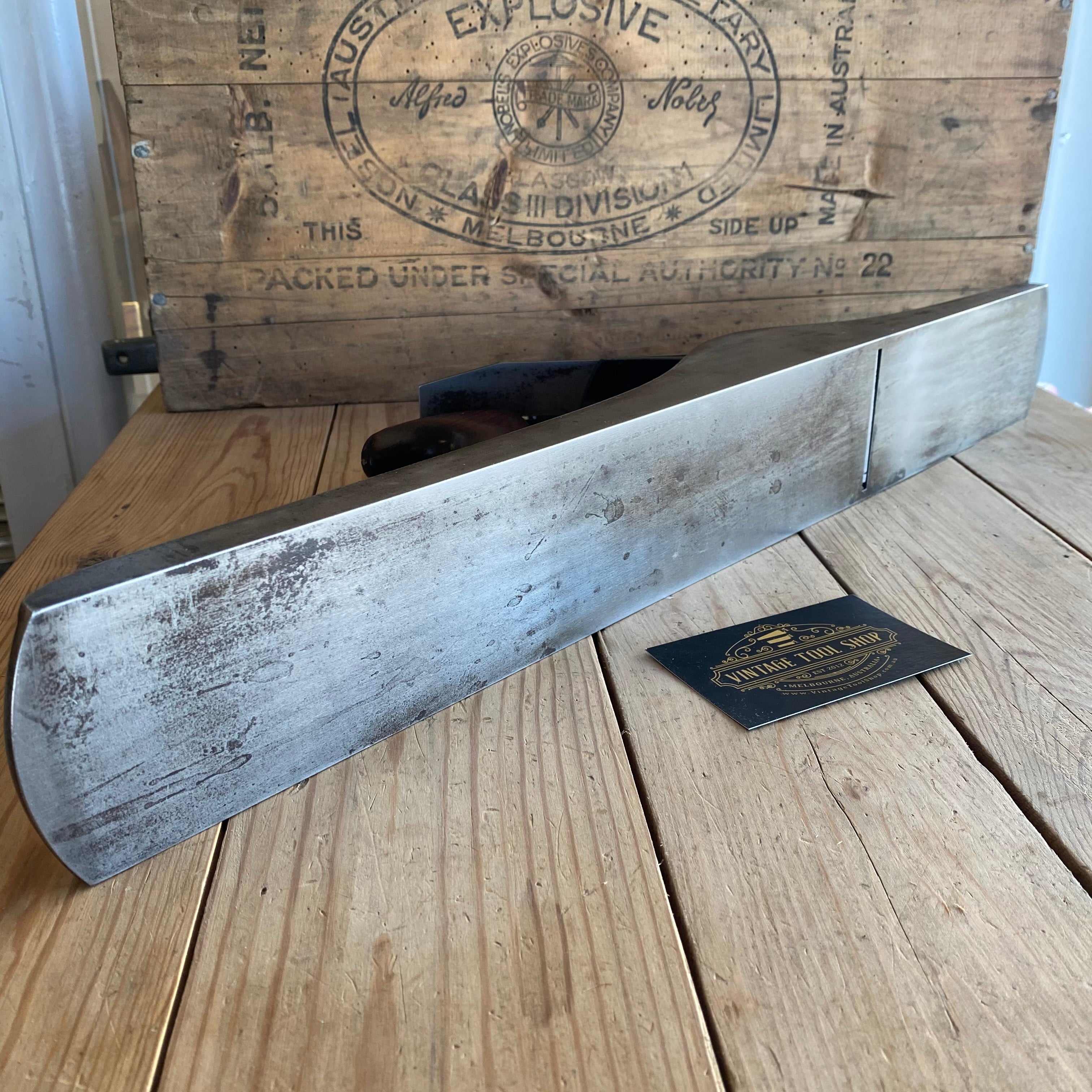 SOLD Vintage STANLEY USA No.7 Type 11 jointer PLANE Rosewood