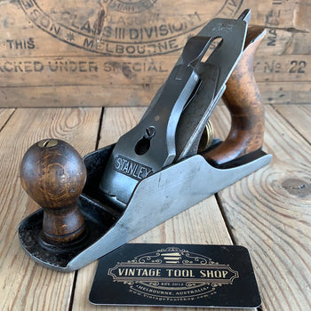 SOLD T9279 Vintage STANLEY No.4 BED ROCK Smoothing PLANE