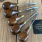 SOLD T10050 Vintage set of 5x Carving CHISELS