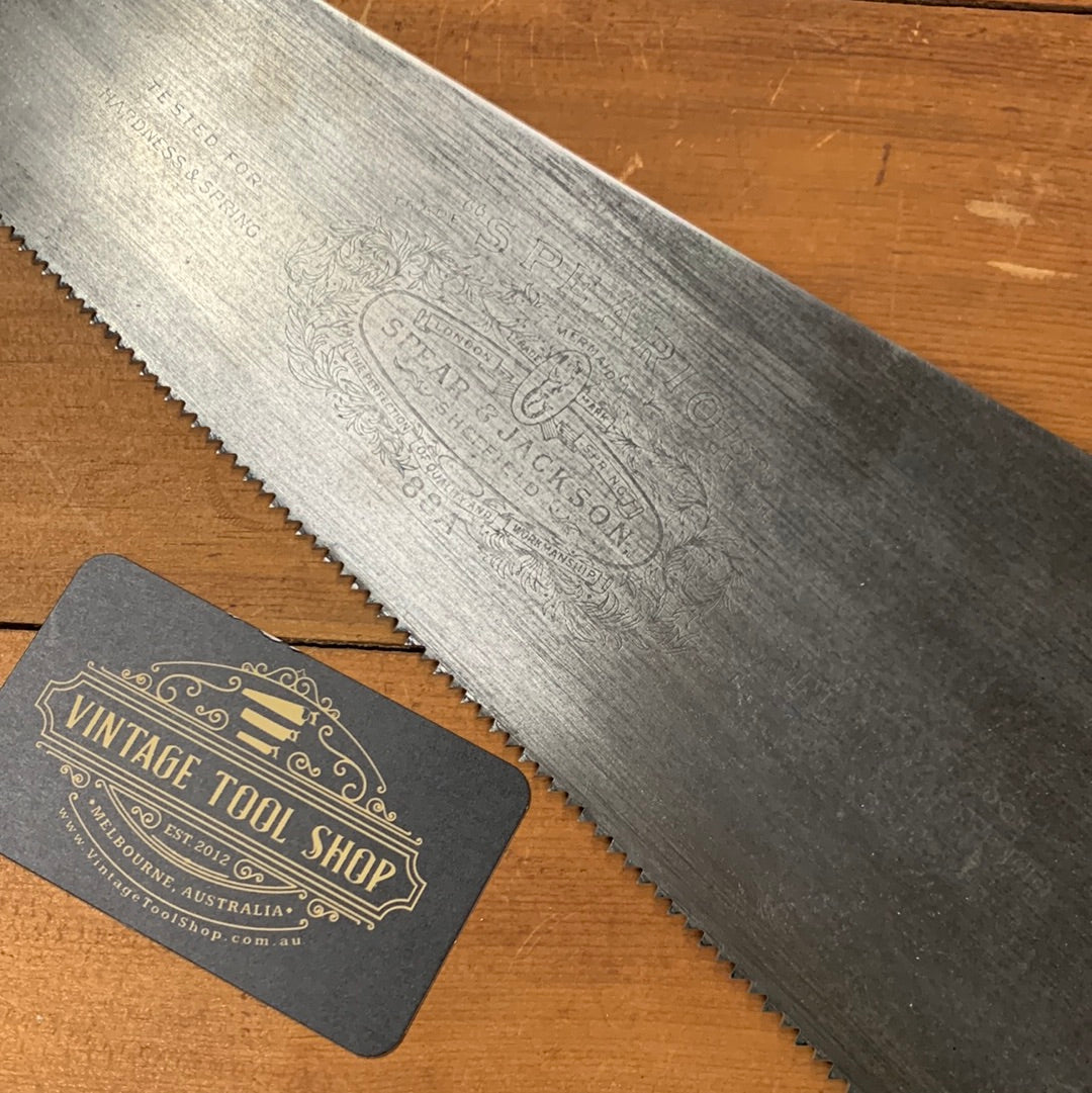 SOLD S476 Vintage SHARP! Premium Quality SPEAR & JACKSON No.88A
