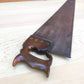 PREMIUM Quality SHARP! Antique G&T GRAY RULER SAW Handsaw