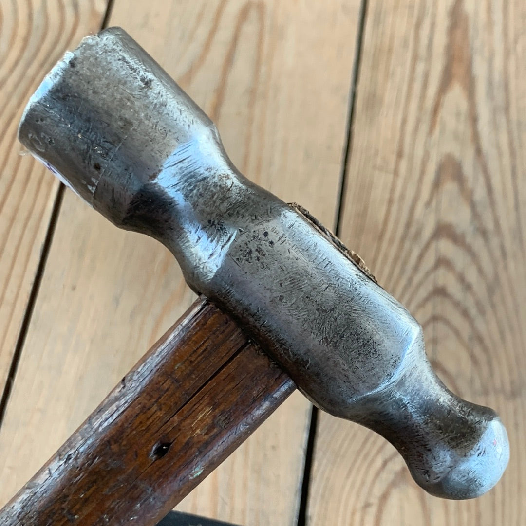 SOLD T9909 Vintage WORKSHOP MADE BALL peen HAMMER