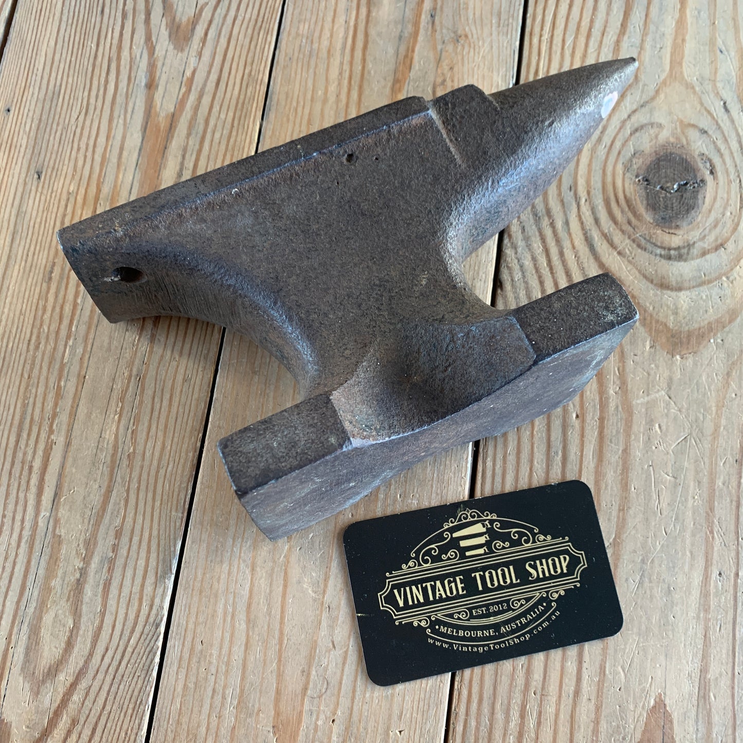 SOLD T9621 Vintage small 4.2 kg jewellers ANVIL