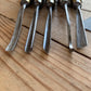 SOLD H84 Vintage 5 x MARPLES England Carving CHISELS Gouges