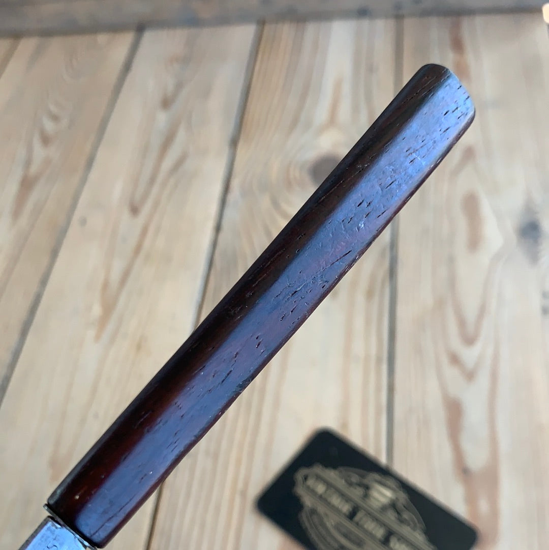SOLD Vintage CLAUSS USA quill sharpener & ERASING marking KNIFE Rosewood handle P204