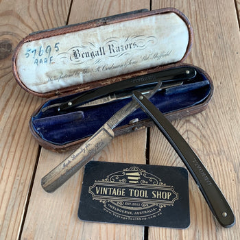 SOLD H74 Vintage 2 x BENGALL RAZOR set IOB owned by RAAF Veteran