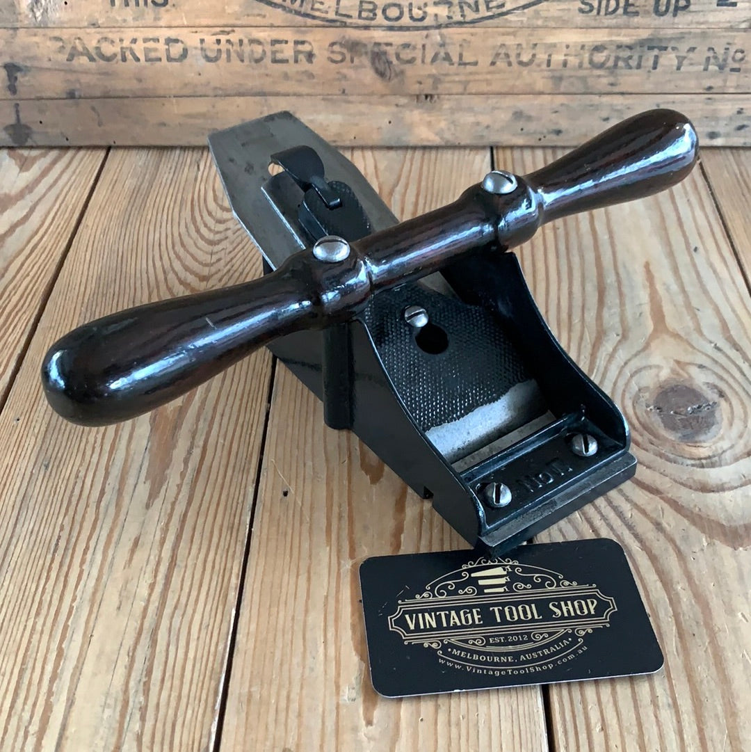 SOLD i97 Antique STANLEY No.11 Belt makers PLANE leather working tool
