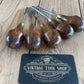 SOLD T10050 Vintage set of 5x Carving CHISELS