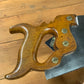 SOLD S476 Vintage SHARP! Premium Quality SPEAR & JACKSON No.88A Xcut hand SAW