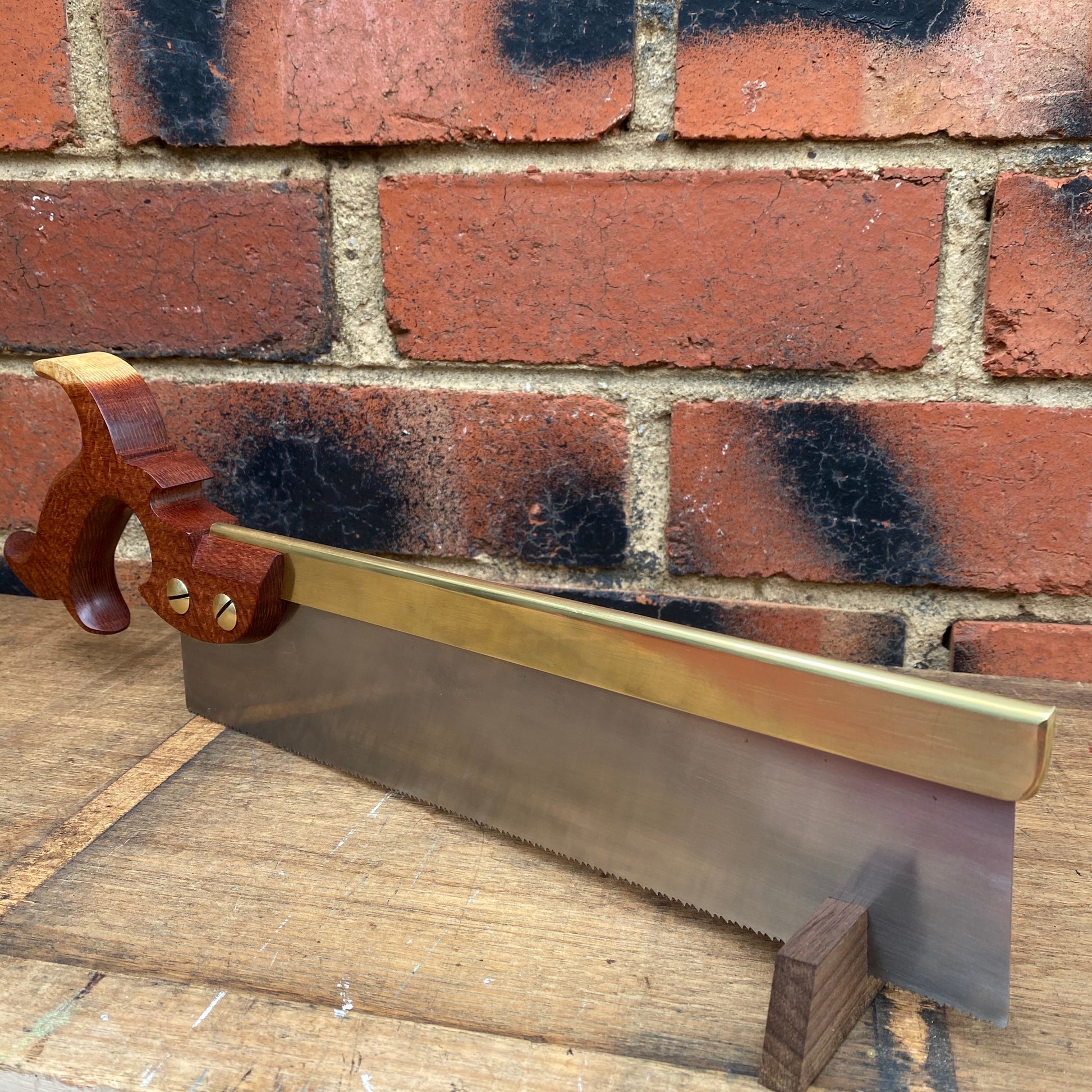 A HERITAGE SAWS Custom FITZROY model CARCASS SAW with Australian BEEFWOOD Melbourne hand made saw
