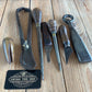 SOLD T9422 Vintage set of 7 rustic BASKET MAKERS TOOLS