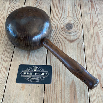 SOLD D294 Vintage LIGNUM VITAE Wood Saddlers MALLET