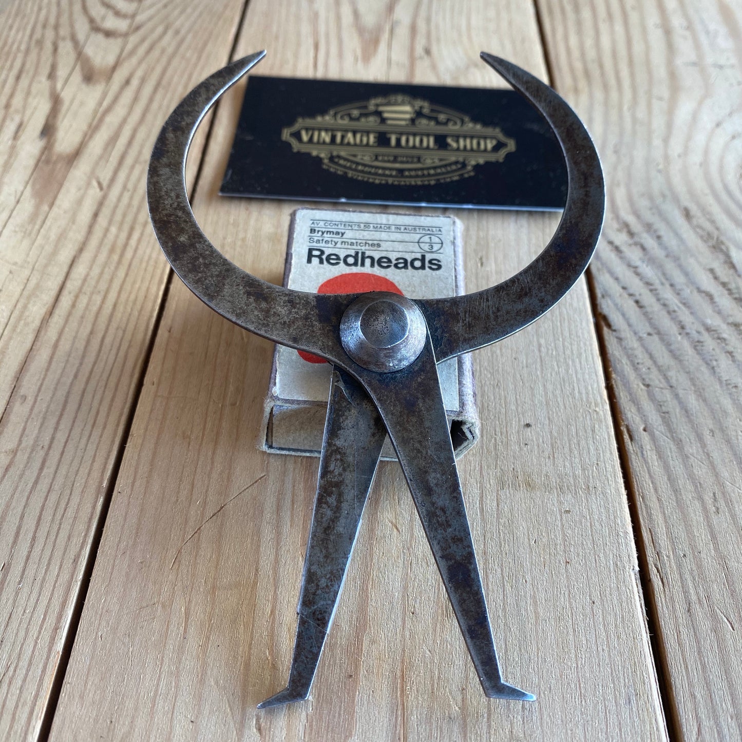SOLD Vintage outside to inside CALIPERS measuring tool T4406