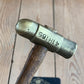 SOLD T8816 Vintage small BRASS jewellers HAMMER Plane Adjusting Hammer