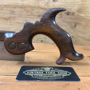 SOLD S443 Vintage Premium Quality WINGFIELD & ROWBOTHAM 8” 14.5ppi fine Dovetail SAW