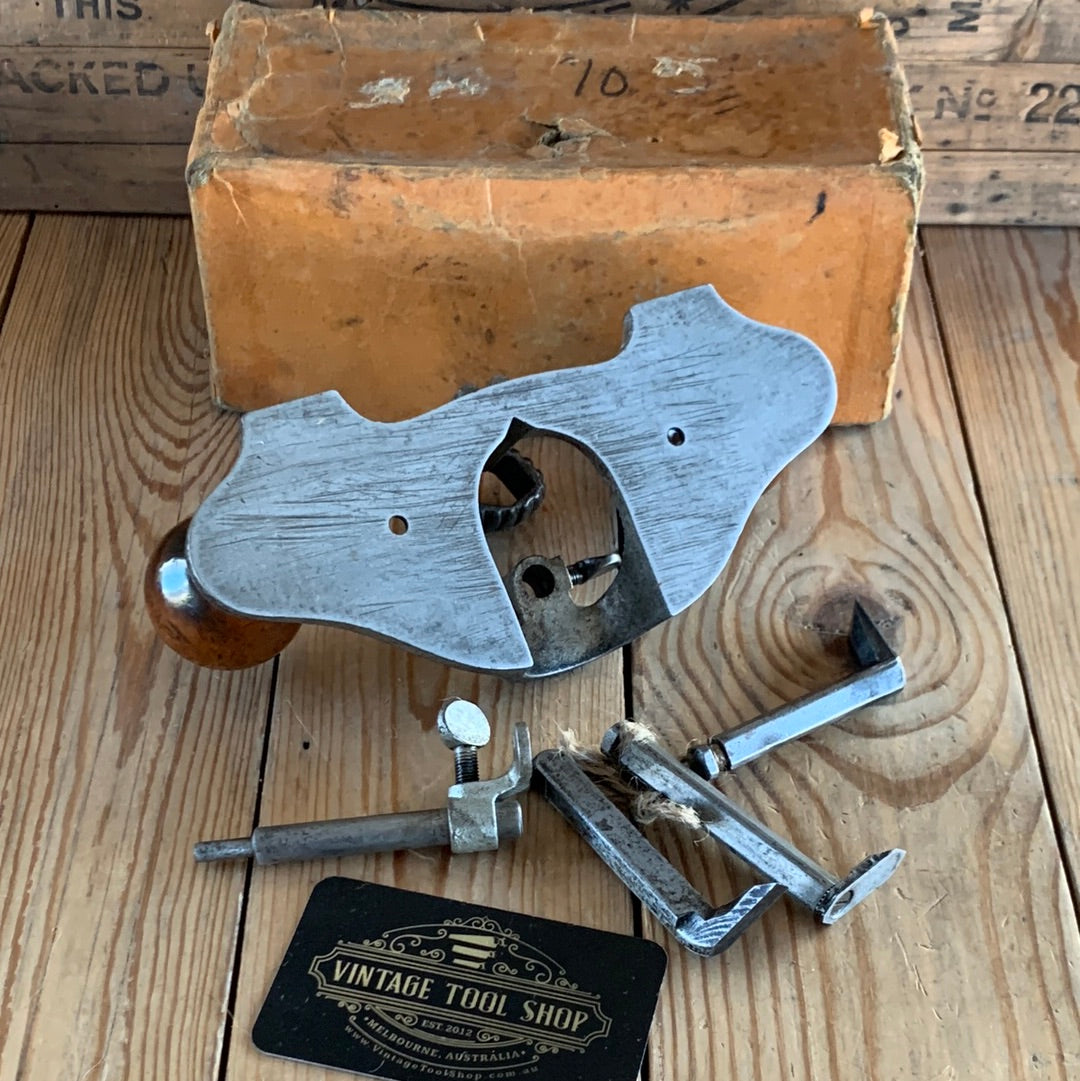 SOLD i183 Vintage STANLEY USA No. 71 Router PLANE IOB