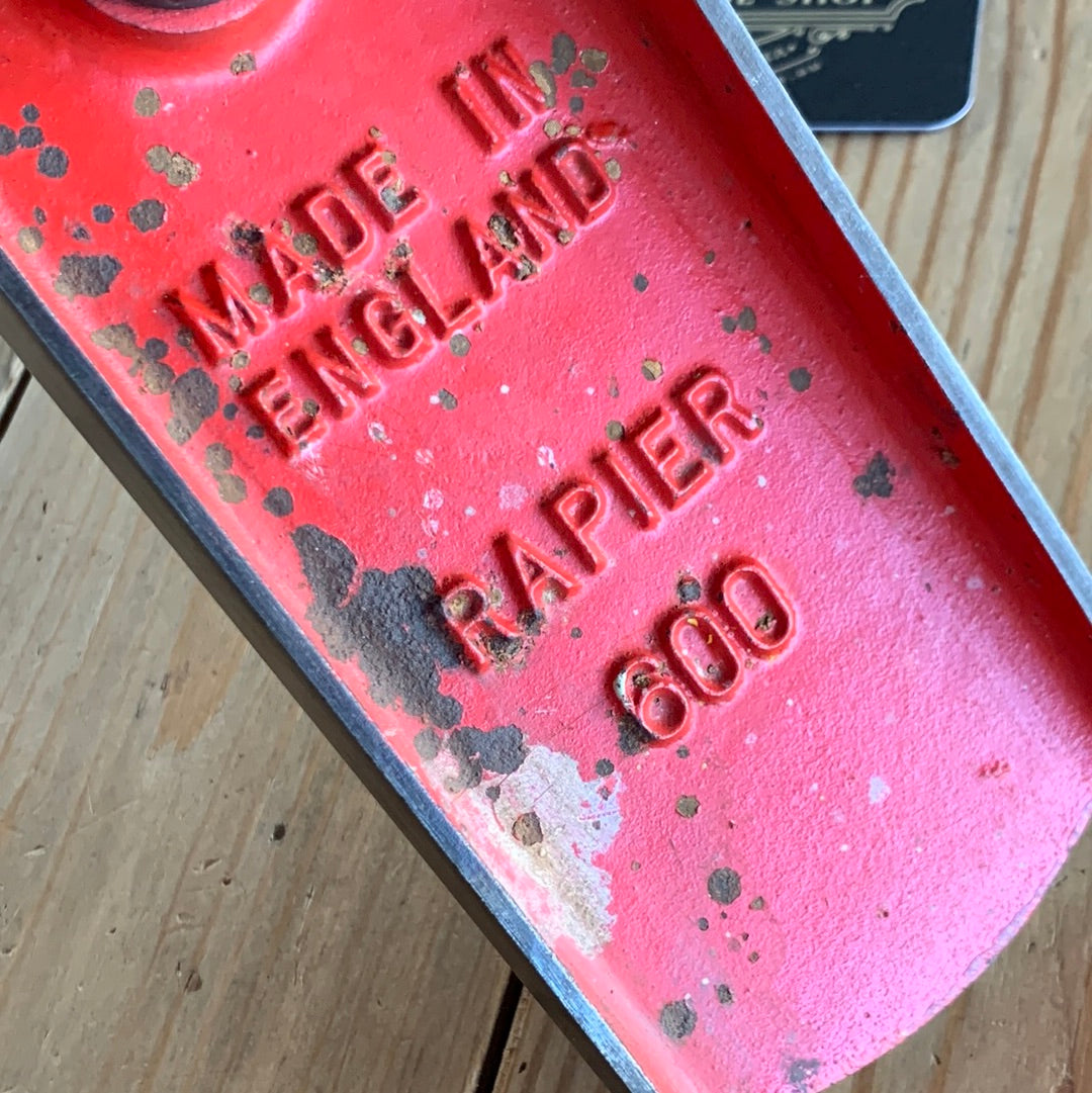 SOLD T9509 Vintage RAPIER England No.600 smoothing PLANE