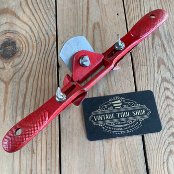 SOLD D535 Vintage RECORD England No:A65 Chamfer SPOKESHAVE spoke shave