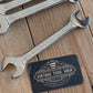 D360 NEW old stock 1xBEDFORD England 17mm & 19mm CHROME-VANADIUM open end SPANNER