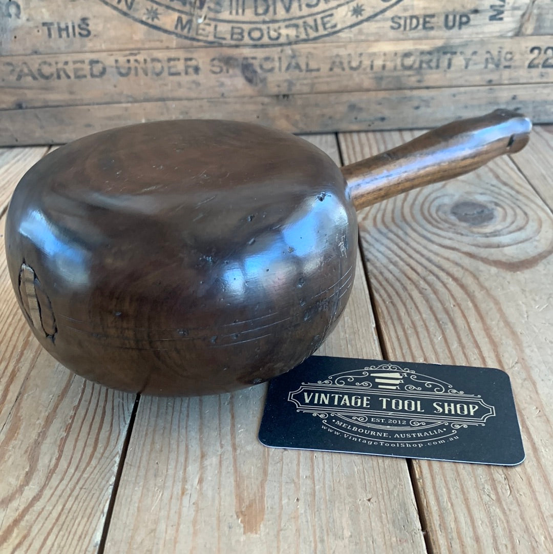 SOLD D294 Vintage LIGNUM VITAE Wood Saddlers MALLET