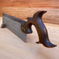 SOLD SHARP! Antique SHEPHERD Open Handed DOVETAIL SAW S173