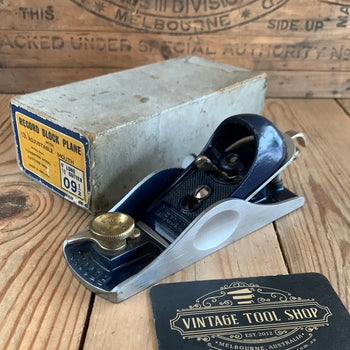 SOLD D898 Vintage RECORD England No.09 1/2 Block PLANE