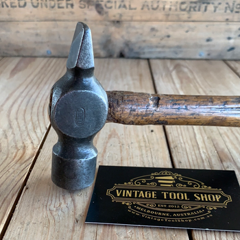 SOLD T5041 Vintage Unusual C.R.U A2 Cross Peen HAMMER