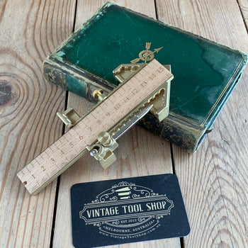 SOLD P169 Contemporary GARRETT WADE No.1 brass ODD JOB marking & measuring TOOL